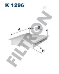 LAND ROVER Discovery 4 3.0 TD 183kw 249hp  Polen Kabin filtresi K1296 FİLTRON