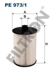 VOLKSWAGEN LT 46 2.8 TDI 116kw 158hp  Yakıt Mazot Filtresi PE973/1 FİLTRON