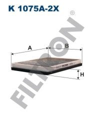 BMW 5 (E39) 530i 170kw 232hp  Polen Kabin filtresi K1075A-2x FİLTRON