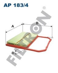 SEAT Ibiza V 1.0 55kw 75hp  Hava Filtresi AP183/4 FİLTRON