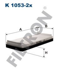 MERCEDES BENZ E W S210 E200 Kompressor 120kw 163hp  Polen Kabin filtresi K1053-2x FİLTRON