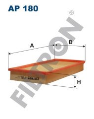 VOLVO CARS S40 I 1.8 16V 90kw 122hp  Hava Filtresi AP180 FİLTRON