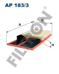 SEAT Ibiza IV 1.4 16V 63kw 86hp  Hava Filtresi AP183/3 FİLTRON