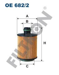 FIAT Linea (110) 1.6 M-Jet 16V 77kw 105hp  Yağ Filtresi OE682/2 FİLTRON
