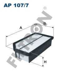 HYUNDAI ix20 1.6 16V 92kw 125hp  Hava Filtresi AP107/7 FİLTRON
