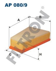 PEUGEOT 306 2.0 HDI 66kw 90hp  Hava Filtresi AP080/9 FİLTRON