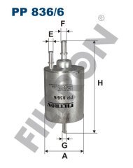 AUDI A6 (4F/C6) 2.0 TFSI 125kw 170hp  Yakıt Filtresi PP836/6 FİLTRON