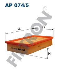 FORD Focus II 1.6 TDCi 66kw 90hp  Hava Filtresi AP074/5 FİLTRON