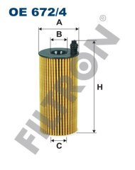 BMW 3 (F30/F31/F80) 325d 160kw 218hp  Yağ Filtresi OE672/4 FİLTRON