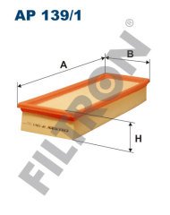 SEAT Cordoba II 1.8 T 20V 115kw 156hp  Hava Filtresi AP139/1 FİLTRON