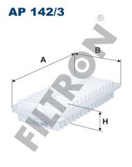 TOYOTA Corolla IX (E12/E13) 1.8 127kw 173hp  Hava Filtresi AP142/3 FİLTRON