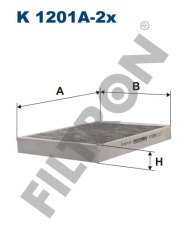 MERCEDES BENZ S W221 S350 200kw 272hp  Polen Kabin filtresi K1201A-2x FİLTRON