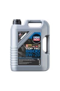LIQUI MOLY 0W20 Motor Yağı Top Tec 6600 5 LT
