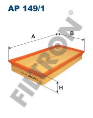 SEAT Toledo II 1.8 20V 92kw 125hp  Hava Filtresi AP149/1 FİLTRON