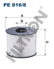 FORD C-Max II 2.0 TDCi 120kw 163hp  Yakıt Mazot Filtresi PE816/8 FİLTRON