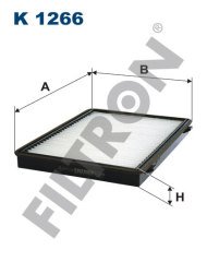 CHEVROLET Captiva II 2.2 CDTi 120kw 163hp  Polen Kabin filtresi K1266 FİLTRON