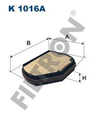 MERCEDES BENZ C W202 S202 C200 T Kompressor 120kw 164hp  Polen Kabin filtresi K1016A FİLTRON