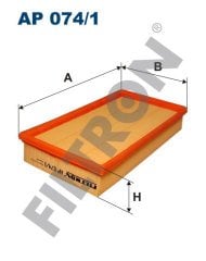 FORD Transit Connect (TC7) 1.8 16V 85kw 115hp  Hava Filtresi AP074/1 FİLTRON