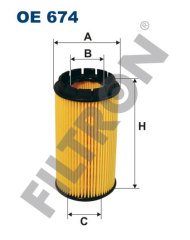 KIA MOTORS Sportage 2.0 CRDi 83kw 113hp  Yağ Filtresi OE674 FİLTRON