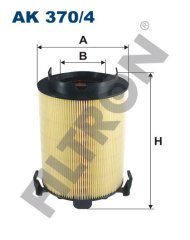 SEAT Altea 1.6 75kw 102hp  Hava Filtresi AK370/4 FİLTRON