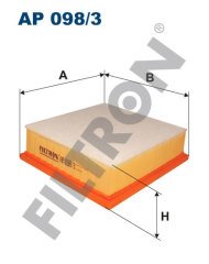 FIAT Punto III 1.9 JTD 96kw 130hp  Hava Filtresi AP098/3 FİLTRON