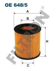 OPEL Vectra-C 1.9 CDTI 88kw 120hp  Yağ Filtresi OE648/5 FİLTRON