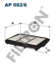 CHEVROLET Lacetti 1.4 16V 70kw 95hp  Hava Filtresi AP082/6 FİLTRON