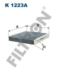 n Kabin filtresi K1223A FİLTRON