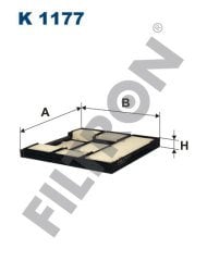 TOYOTA Corolla VIII (E11) 1.8 16V 4WD 81kw 110hp  Polen Kabin filtresi K1177 FİLTRON