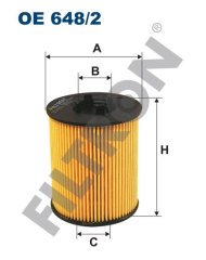 OPEL Omega-B 3.2 V6 160kw 218hp  Yağ Filtresi OE648/2 FİLTRON
