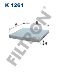 PEUGEOT Boxer III 2.0 BlueHDI 110 81kw 110hp  Polen Kabin filtresi K1261 FİLTRON