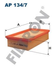 RENAULT Clio III / Clio Collection 1.5 dCi 48kw 65hp  Hava Filtresi AP134/7 FİLTRON