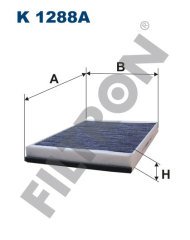 VOLKSWAGEN Crafter 30, 35, 50 2.0 TDI 84kw 114hp  Polen Kabin filtresi K1288A FİLTRON