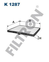 HYUNDAI i10 II 1.0 49kw 67hp  Polen Kabin filtresi K1287 FİLTRON