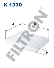 RENAULT Dokker 1.6 75kw 102hp  Polen Kabin filtresi K1330 FİLTRON