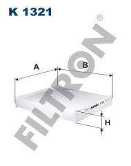 p  Polen Kabin filtresi K1321 FİLTRON