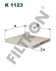 TOYOTA Corolla IX Verso 1.8 99kw 135hp  Polen Kabin filtresi K1123 FİLTRON