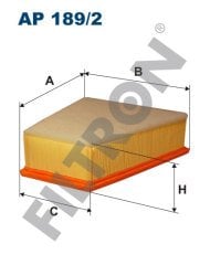 SEAT Cordoba III 1.4 TDI 55kw 75hp  Hava Filtresi AP189/2 FİLTRON