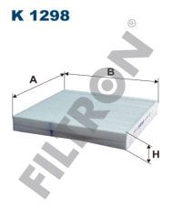 HONDA HR-V II 1.6 D 88kw 120hp  Polen Kabin filtresi K1298 FİLTRON