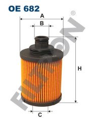 OPEL Combo B 1.3 CDTI 51kw 70hp  Yağ Filtresi OE682 FİLTRON